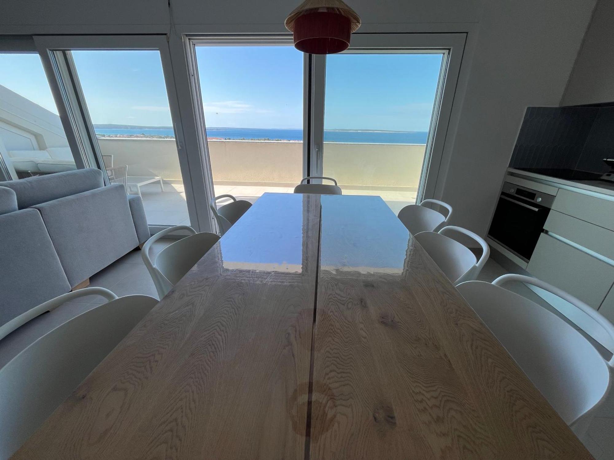 Appartamento Penthouse Sky Deluxe Novaglia Esterno foto