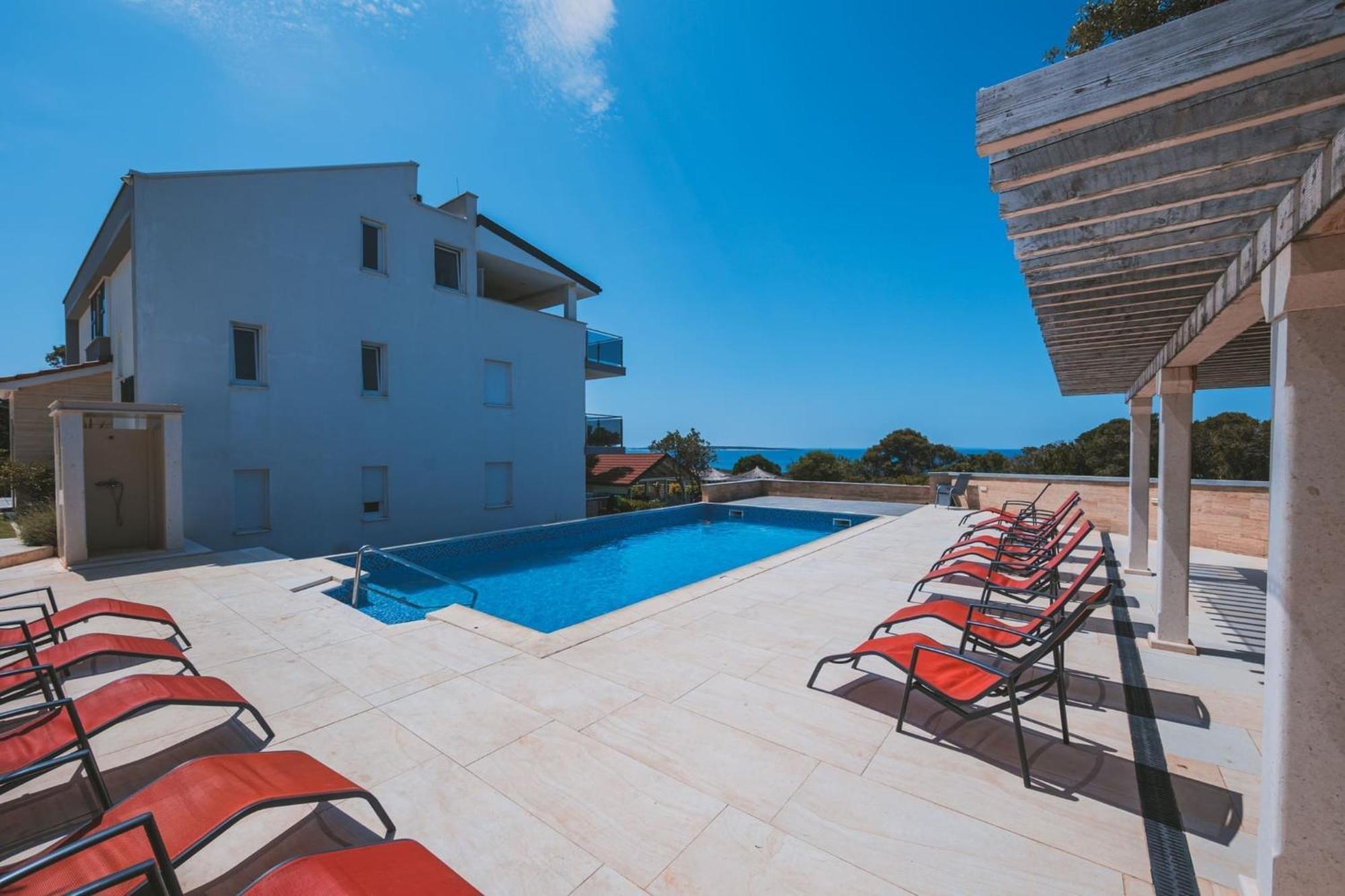 Appartamento Penthouse Sky Deluxe Novaglia Esterno foto